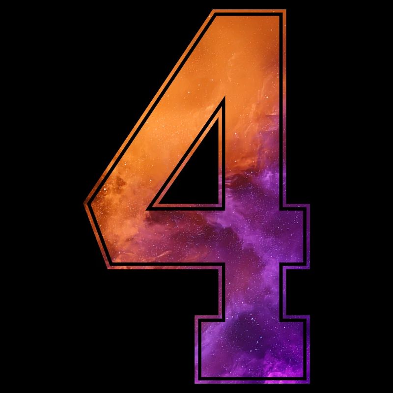 NON. 4 NUMÉRO 4 COLLÈGE 4E ANNIVERSAIRE