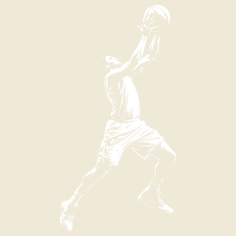 Basketball Player Dunking