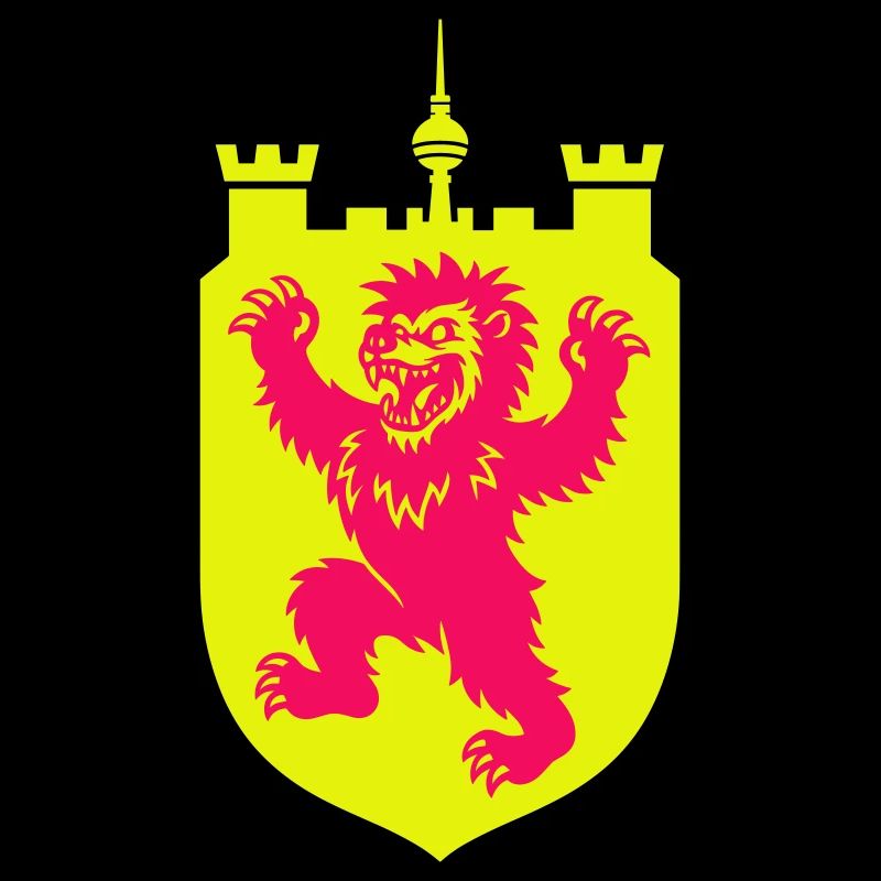 Berliner Tanzbär Neon