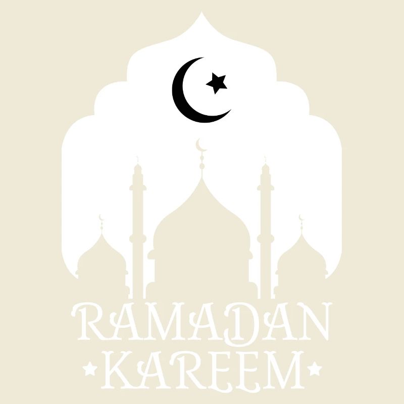 Ramadan Kareem White