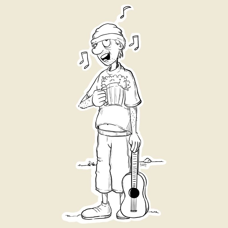 Singing Guitarist