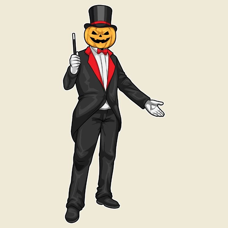 Jack O'Lantern Halloween Wizard
