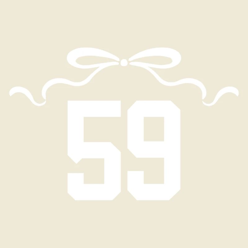 Number 59 Knot - 59th Anniversary