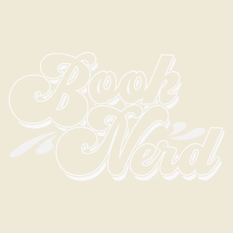 Brook Nerd Script Logo