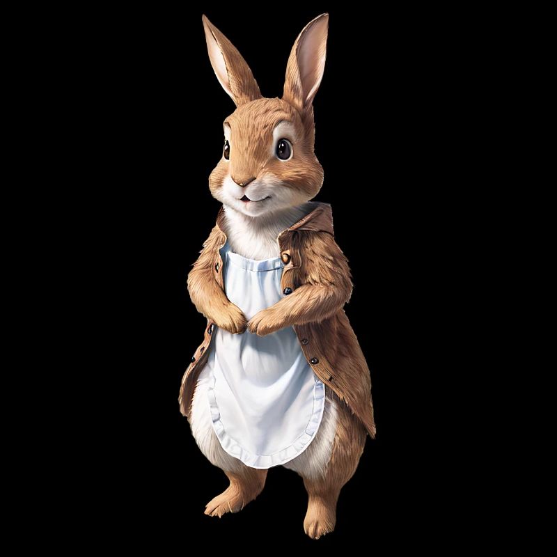 Cute Bunny Brown 3