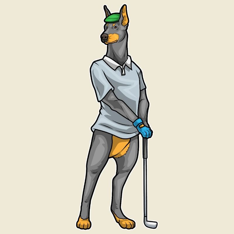 Dobermann Golf Golfschläger