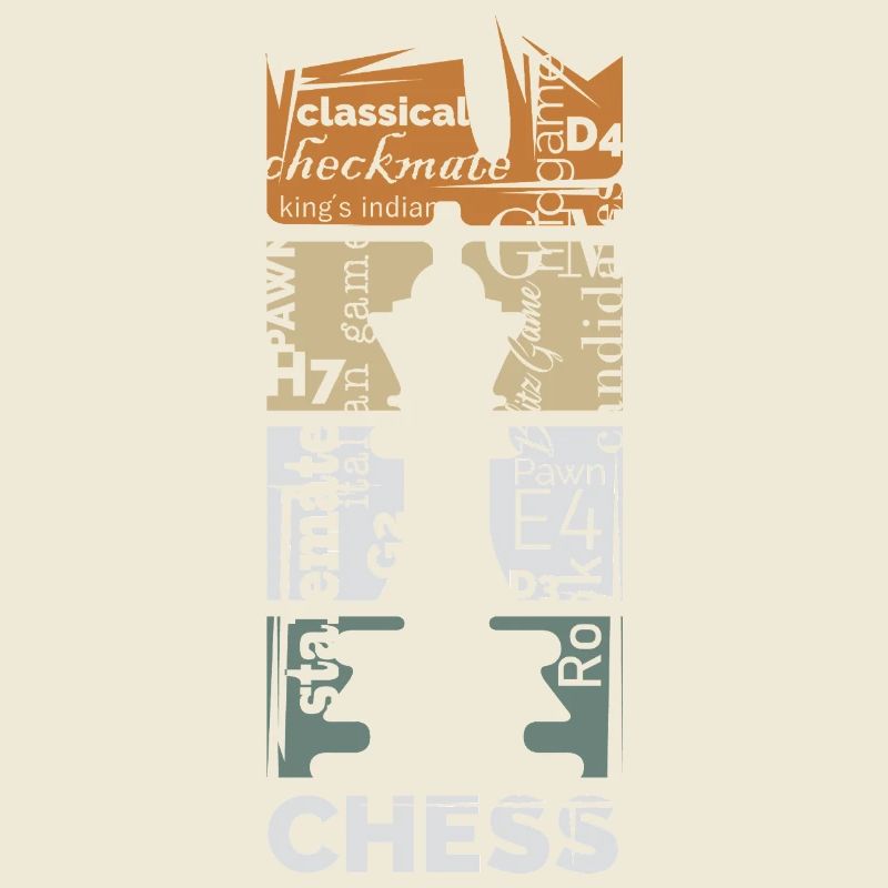 Chess Words Design – Typography for Chess Fans