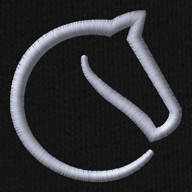 embroidered lichess logo