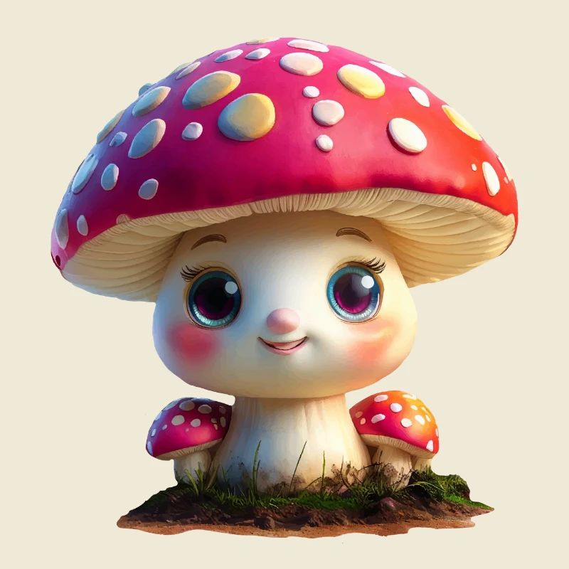 cute toadstool