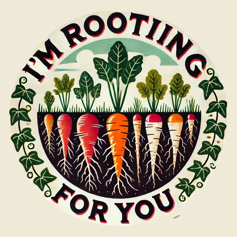 Rootin' Carrot Patch Round