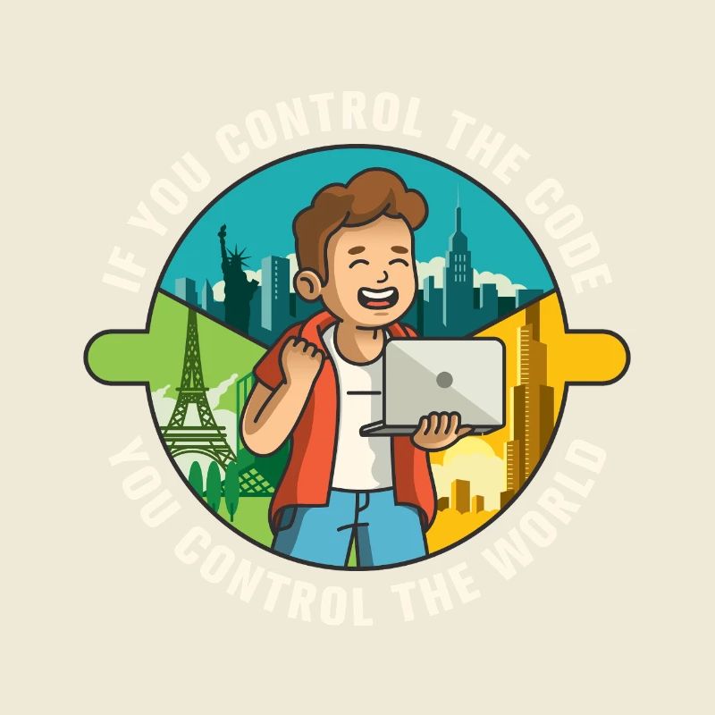 Wenn du den Code kontrollierst, kontrollierst du die Welt