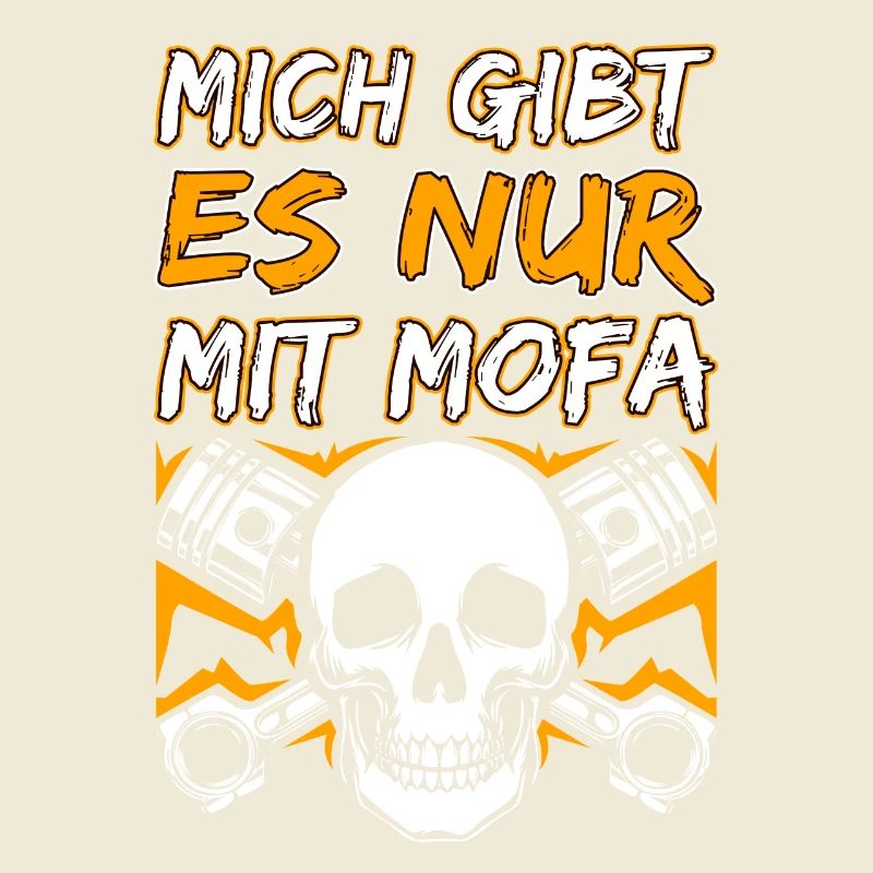 Mofa Mofafahrer Moped Mopedfahrer Mofas Geschenk