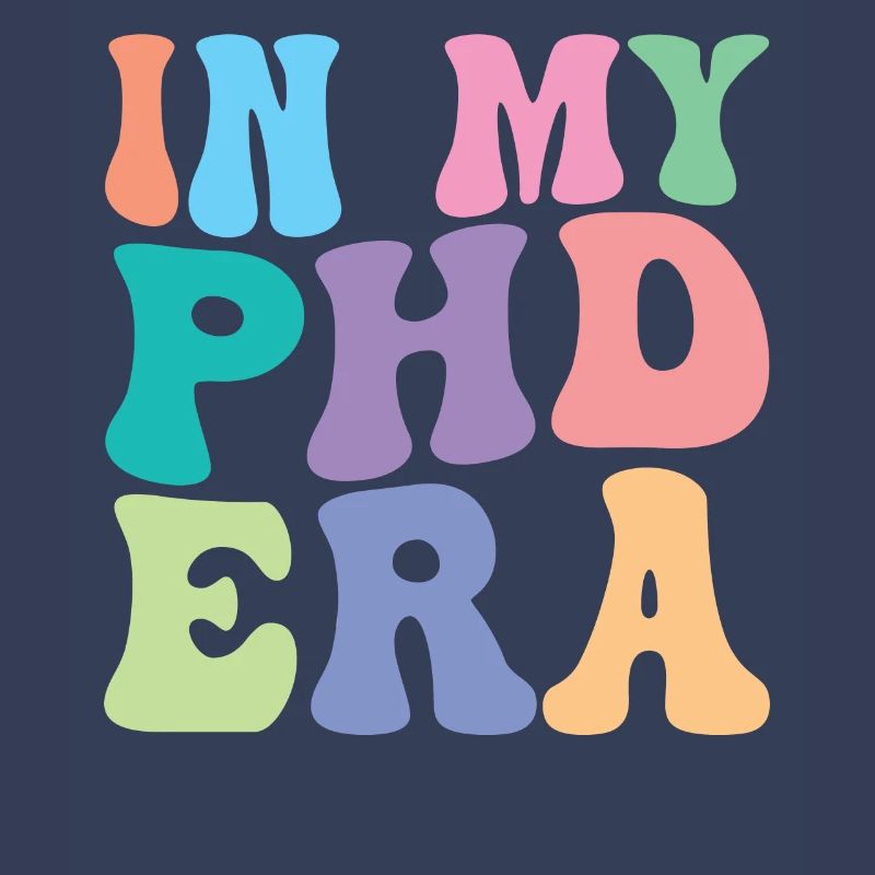 PHD Retro Groovy dans mon ère PHD