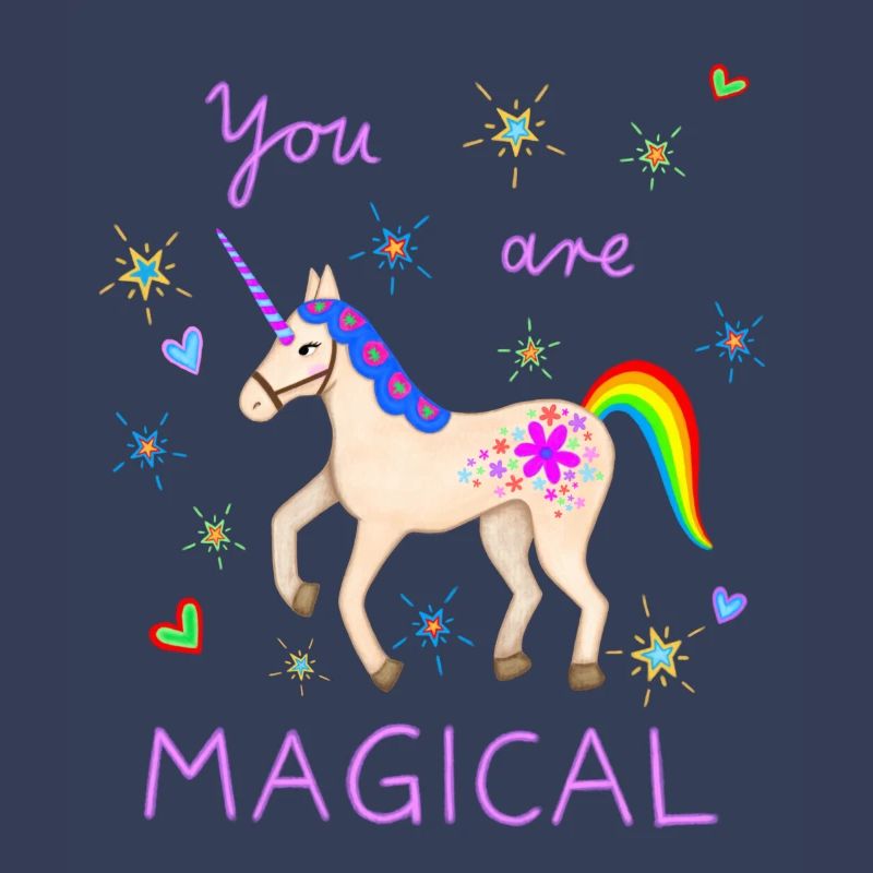 Süßes Einhorn magisch Einhörner Regenbogen Mädchen