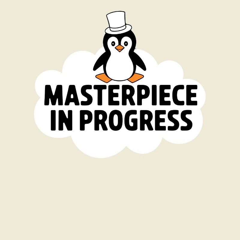Penguin Masterpiece In Progress Cloud