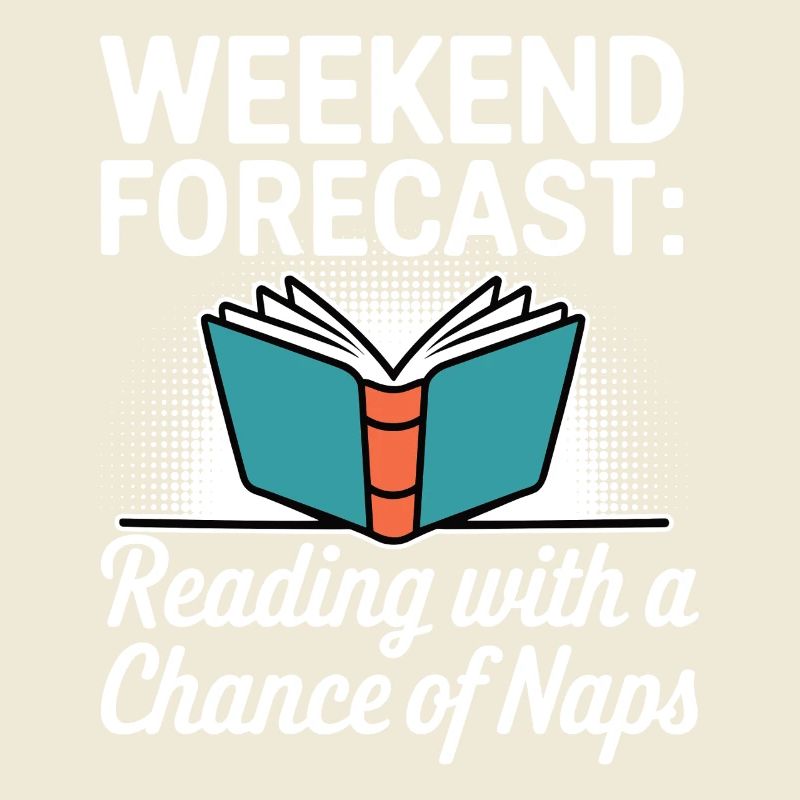 Wochenendvorhersage-Lesung mit der Möglichkeit eines Nickerchens