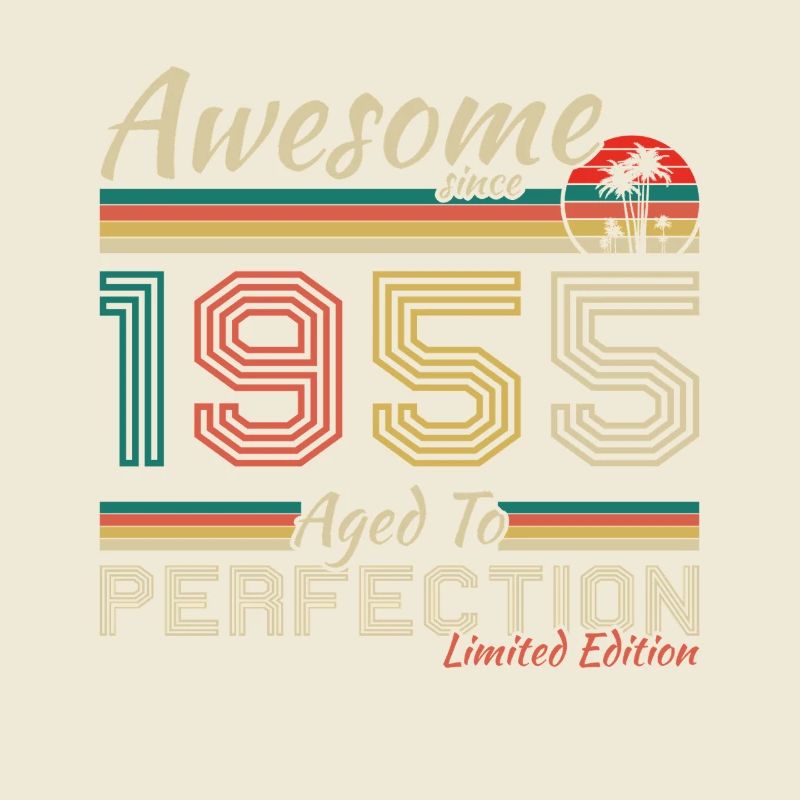 1955 Vintage Retro Jubiläumsgeschenk