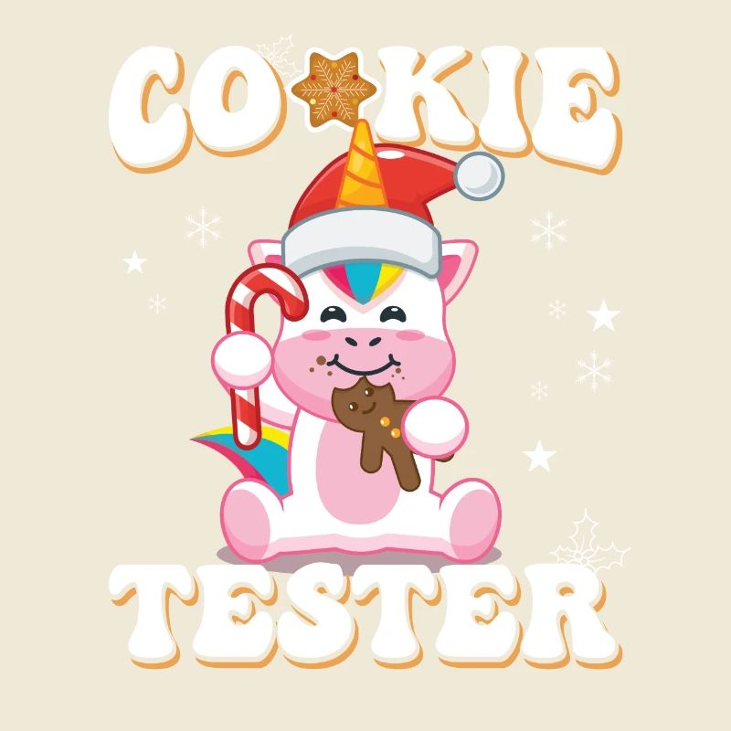 Magical Unicorn Cookie Tester Christmas