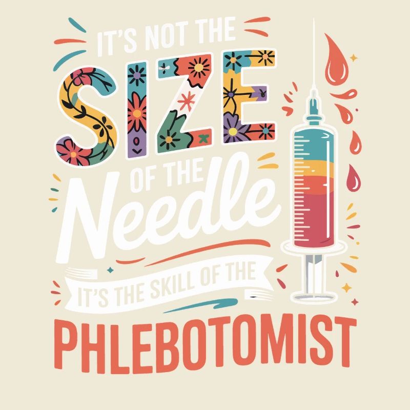 Size doesn't count: phlebotomist art