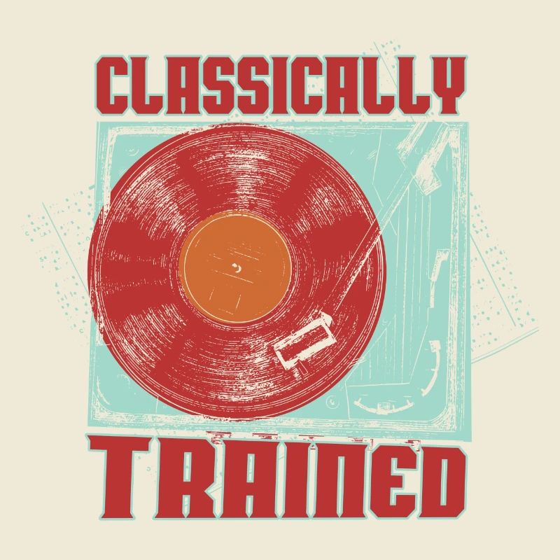 Classically Trained Vintage Record Player