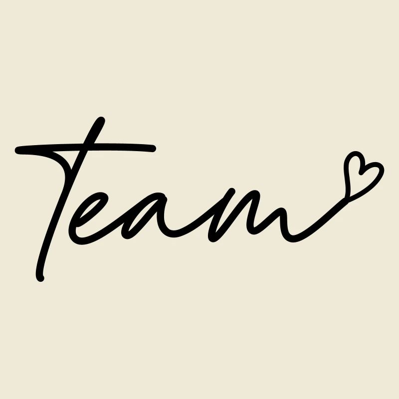 Team mit Herz