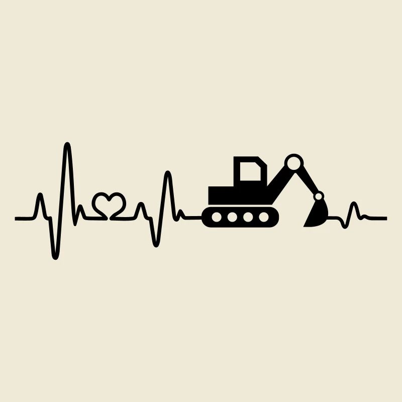 Excavator construction site construction worker excavator driver gift