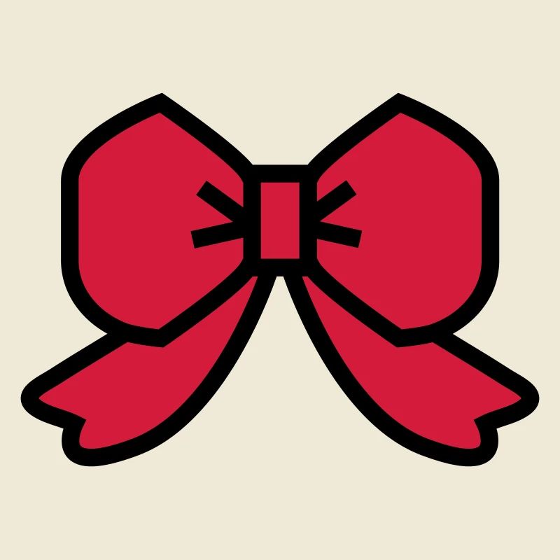 red ribbon bow