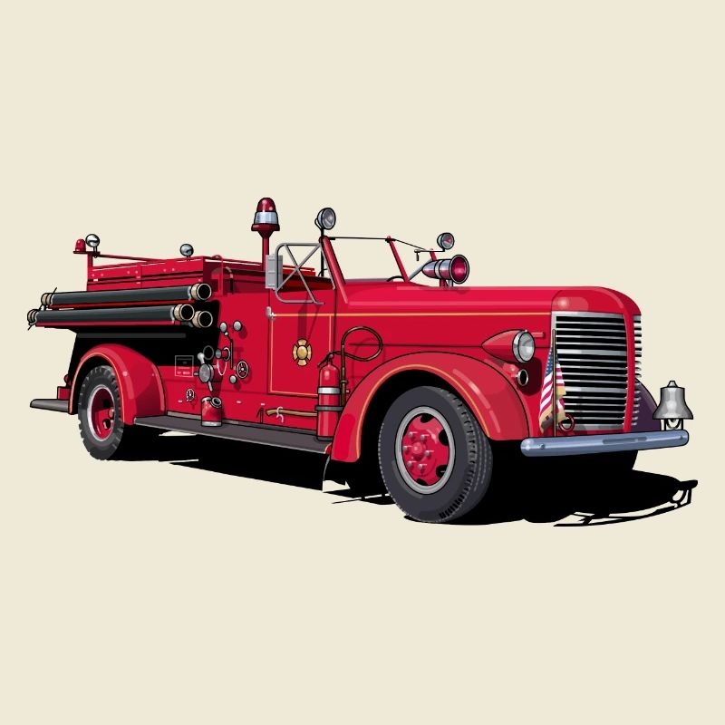 Fire engine vintage car