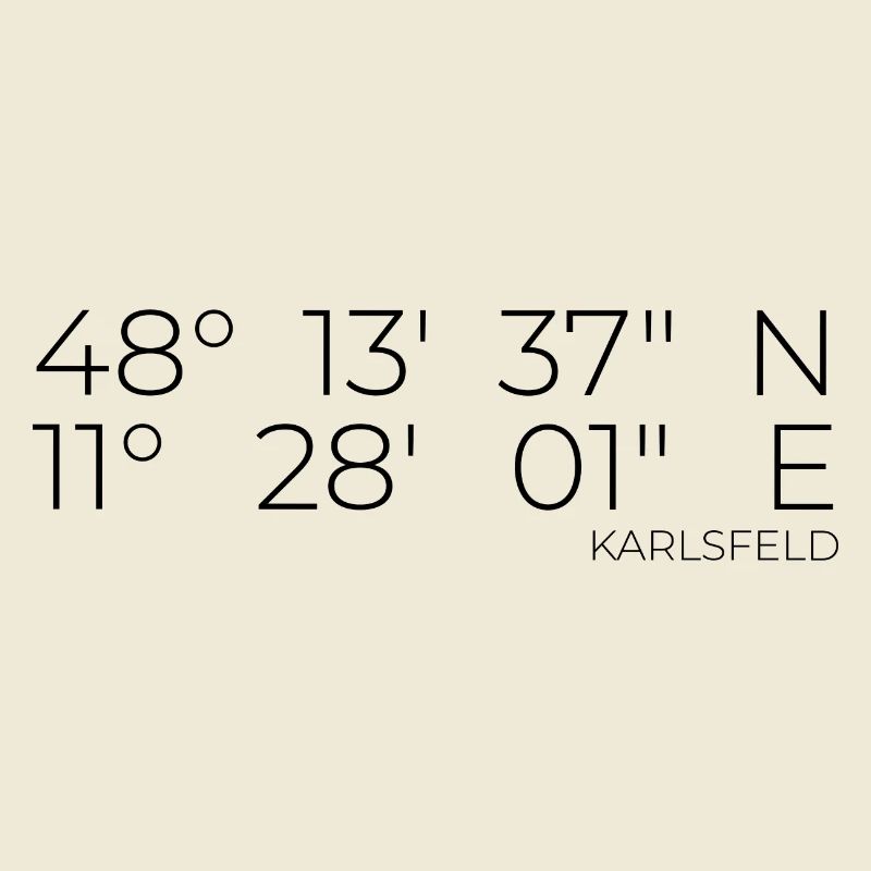 Coordinates Karlsfeld
