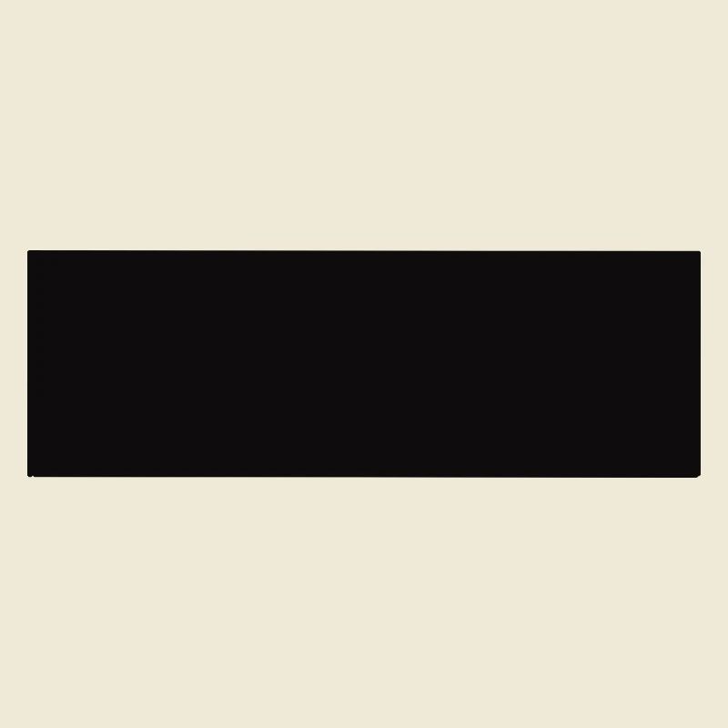 Rectangle abstrait en noir