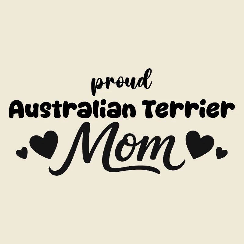  Stolze Aussie Terrier Mutter, Australischer