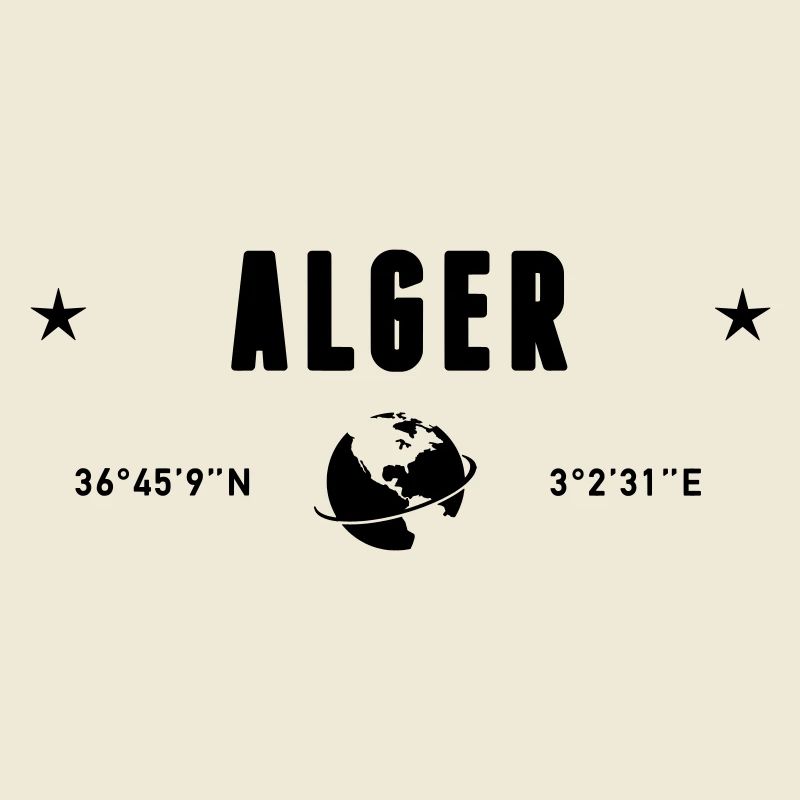 Algiers Algeria Coordinates Planet Earth