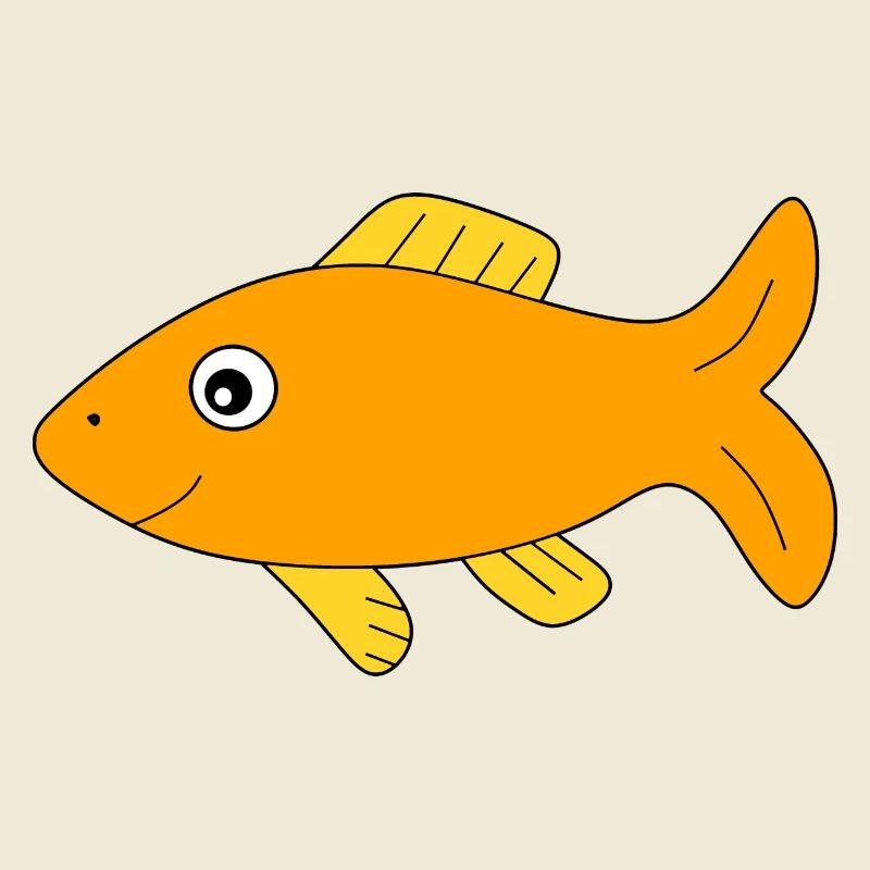 yellow fish comic fish