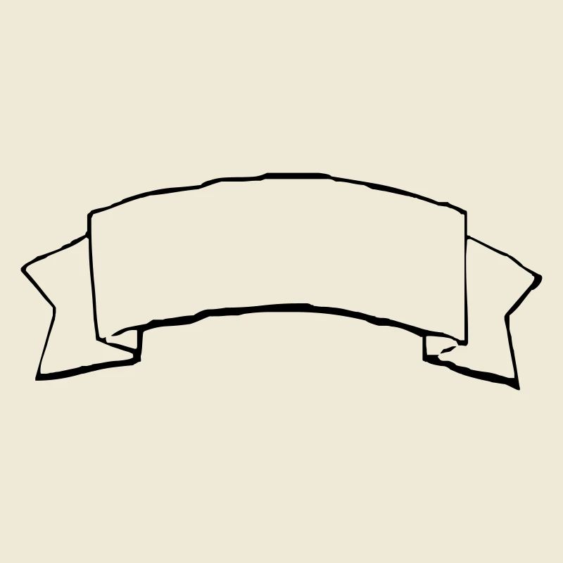 Decorative Banner, Text Frame Title/Heading