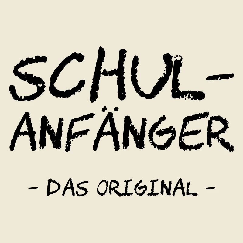 Schulanfänger. Das Original