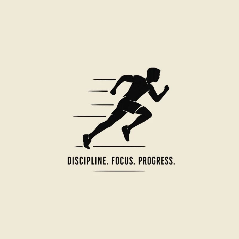 Discipline Focus Progress Runner