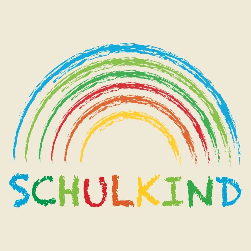 Schulkind Regenbogen Geschenk Einschulung