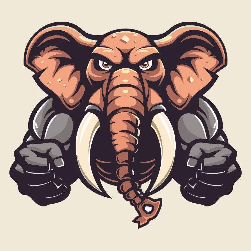 Elephant Animal Comic