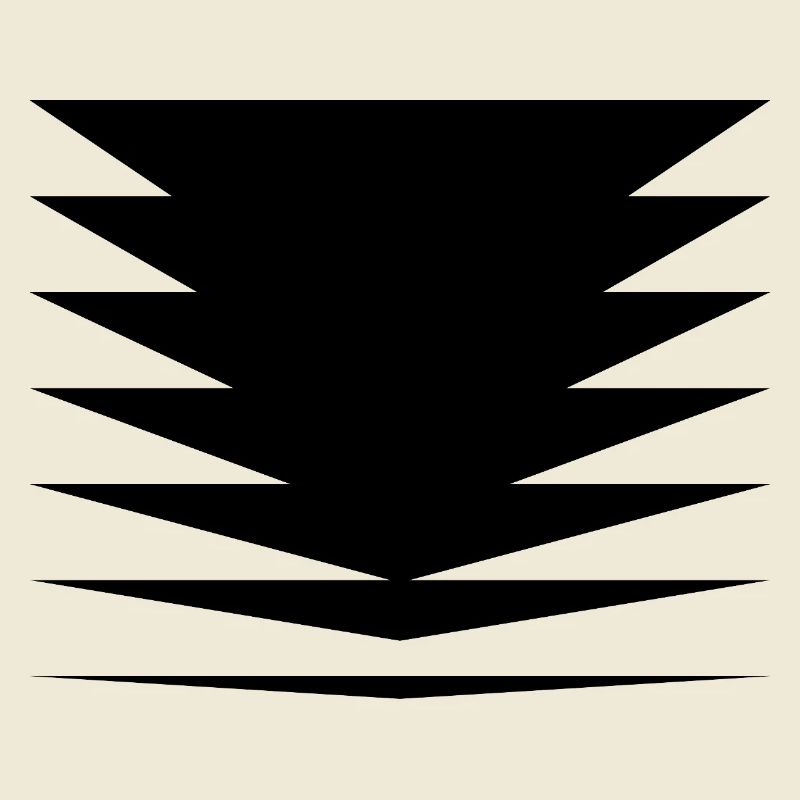 Conception des triangles noirs