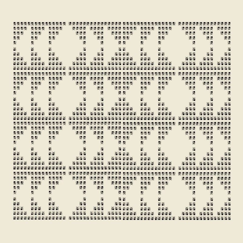 Unique D-pattern