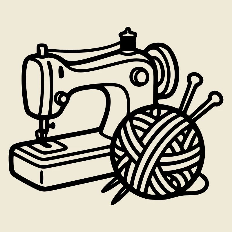 Sewing Machine Wool Knitting Sewing Handmade