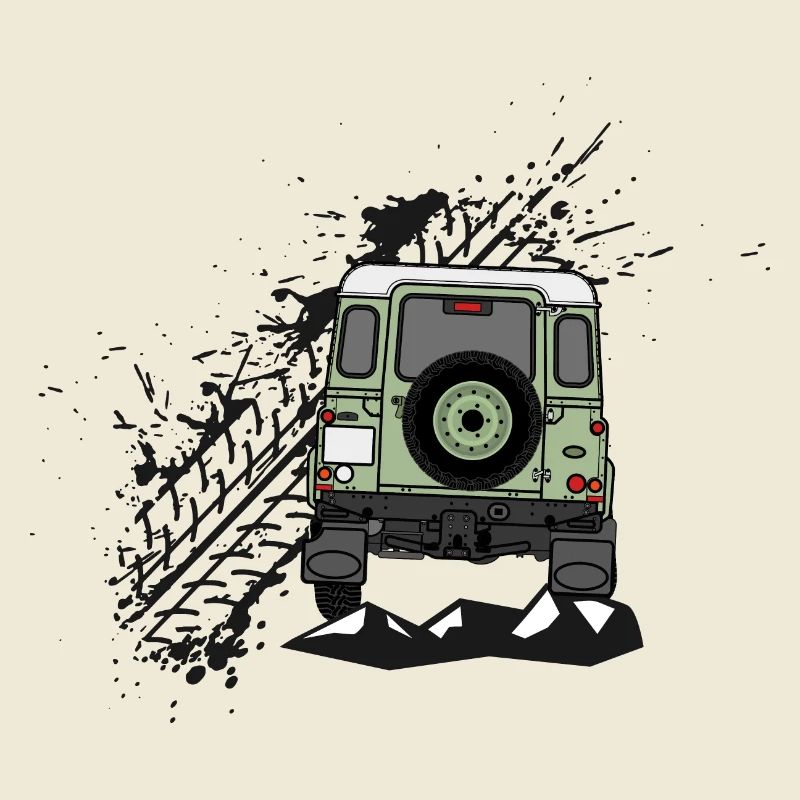 Defender Splash hinten