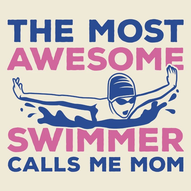 Schwimmer Mutter