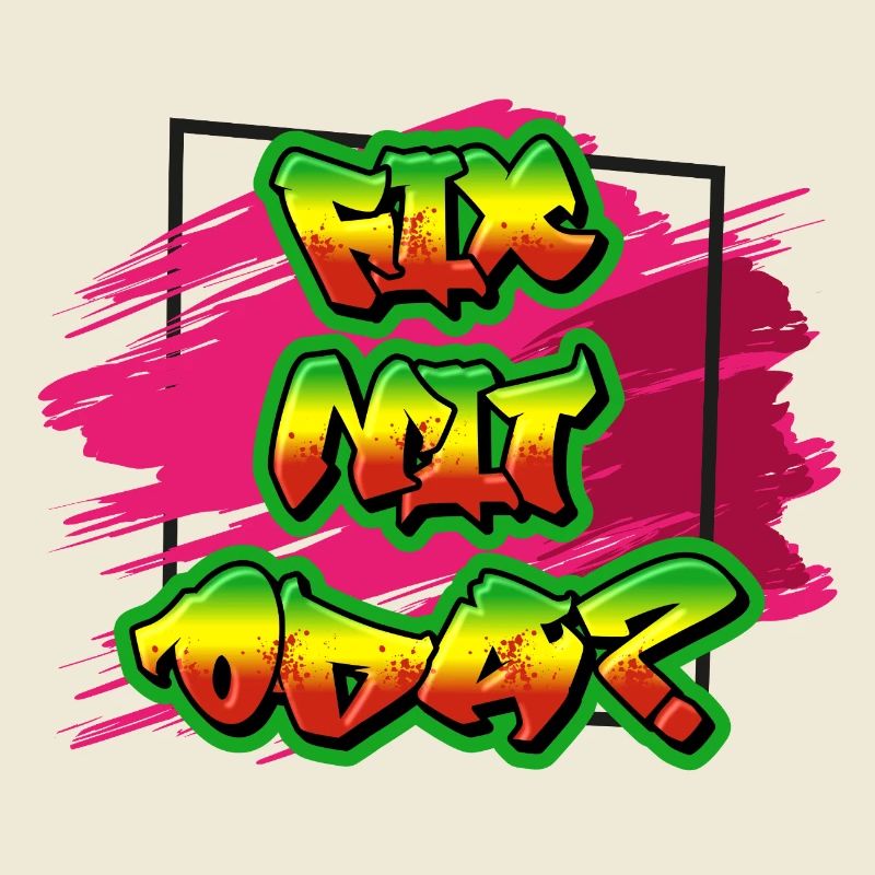 Graffiti Inspired Paint Sprayer Design, Dialect
