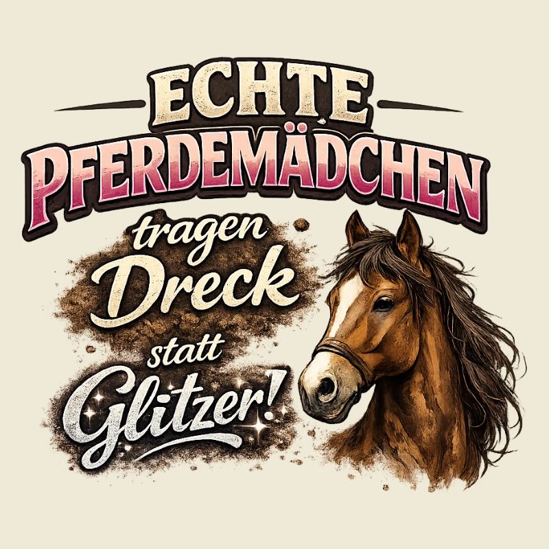 Echte Pferdemädchen: Dreck statt Glitzer