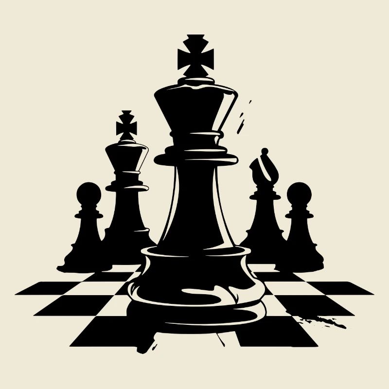Graphiques de pièces d’échecs
