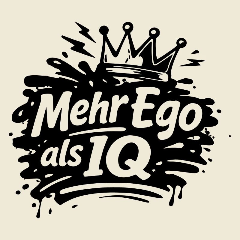 More ego than IQ