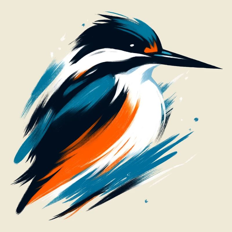 Dynamischer Eisvogel