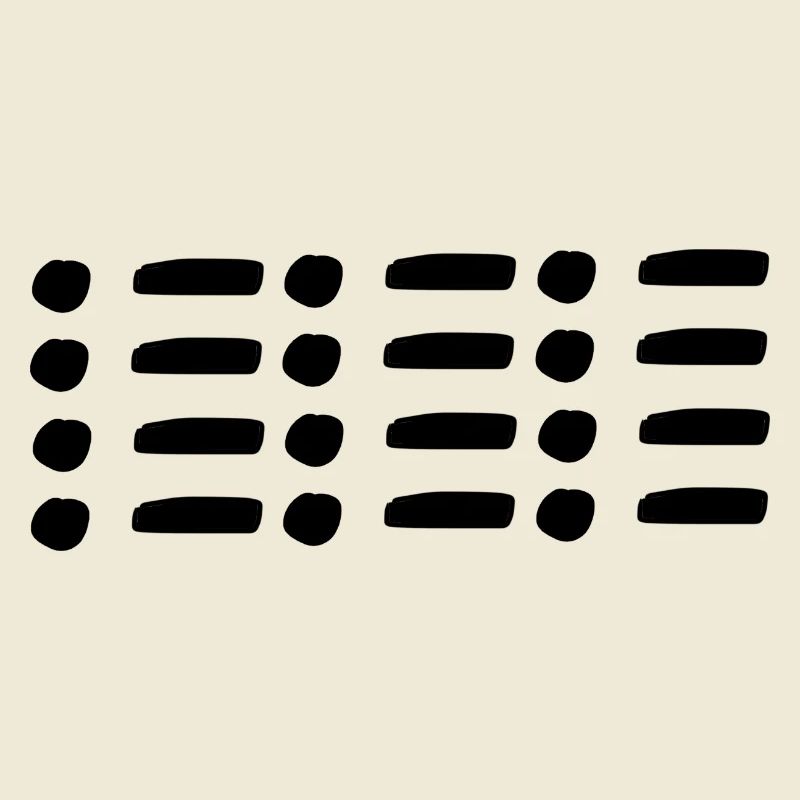 Ligne, points, point, forme, forme, motif