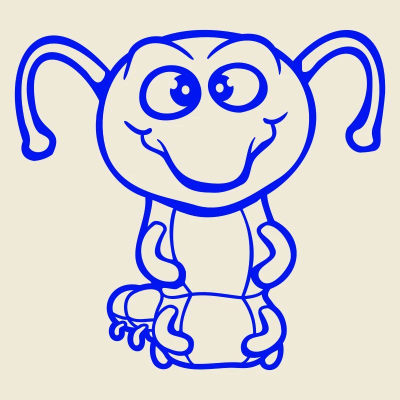 Chenille douce douce petits sourires amicale heureuse